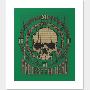 Protest the Hero Vintage Skull Posters and Art